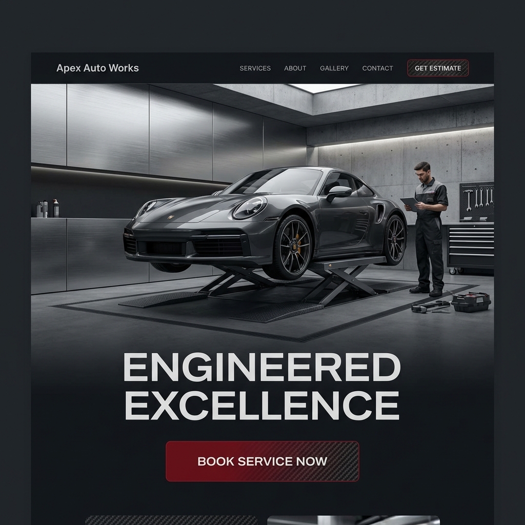 Auto Services Website Demo